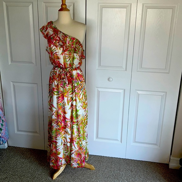 Floral Off the shoulder dress - Picture 1 of 4